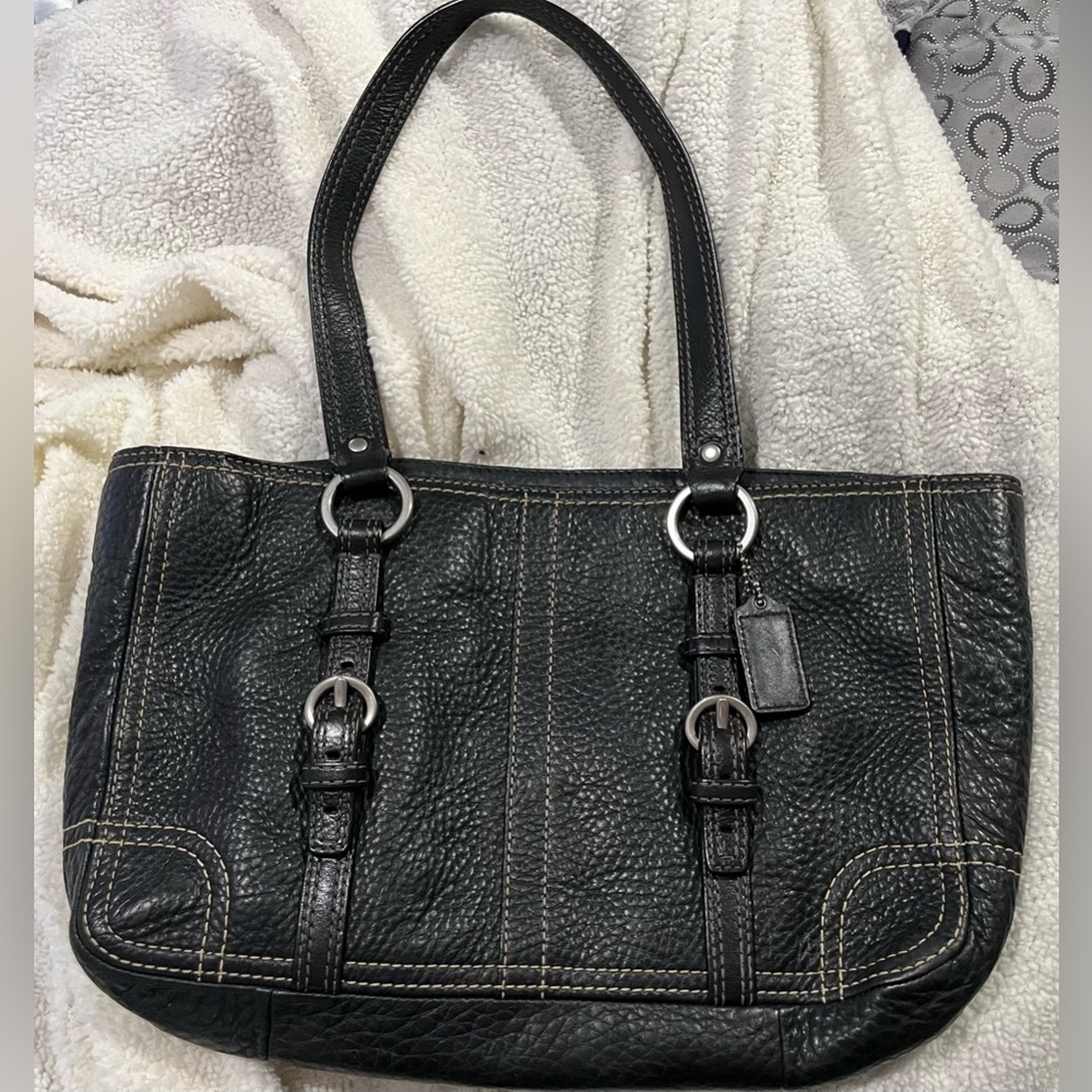 Authentic Leather Coach Purse